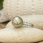 Bague Perle de Tahiti Champagne 11,41mm