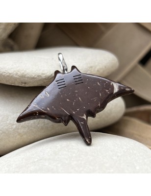 coconut manta ray pendant for man price