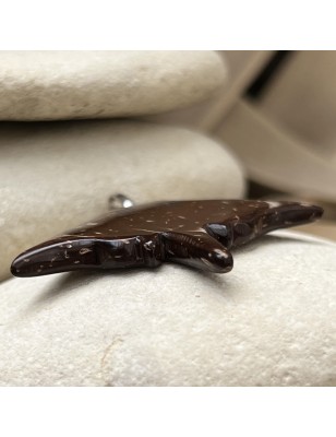 coconut manta ray pendant for man price
