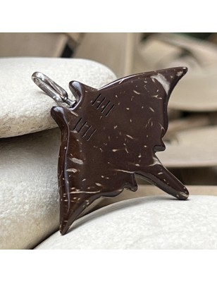 coconut manta ray pendant for man price
