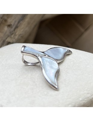 dauphin pendentif en nacre blanche prix
