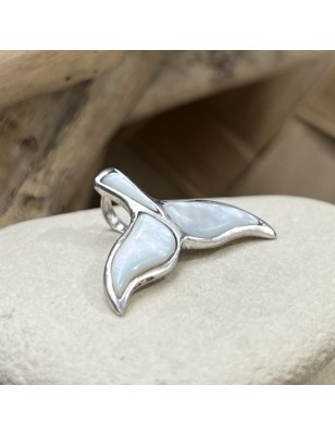 dauphin pendentif en nacre blanche prix