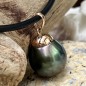 Papara - Collier Grosse Perle de Tahiti - Or 18 carats