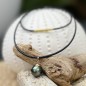 Papara - Big Tahitian Pearl Necklace - 18k Gold