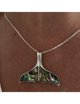 pendentif homme queue de baleine nacre d'ormeau prix