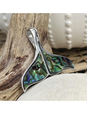 pendentif homme queue de baleine nacre d'ormeau prix