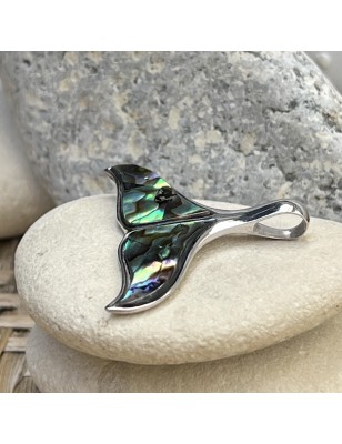pendentif homme queue de baleine nacre d'ormeau prix