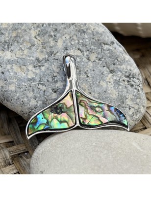 pendentif homme queue de baleine nacre d'ormeau prix