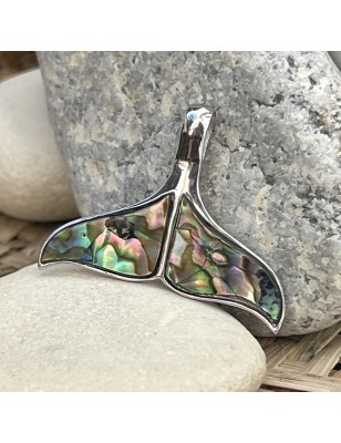 pendentif homme queue de baleine nacre d'ormeau prix