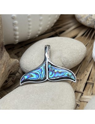 pendentif homme queue de baleine nacre d'ormeau prix