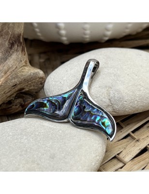 pendentif homme queue de baleine nacre d'ormeau prix