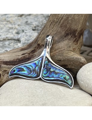 pendentif homme queue de baleine nacre d'ormeau prix