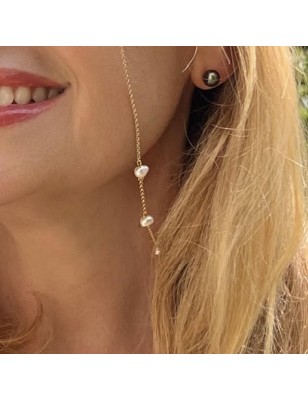 chaînes de lunettes or vraies perles d'eau douce prix