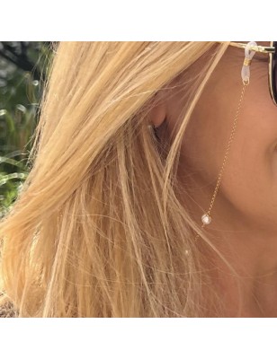 Real Freshwater Pearl Chain Glasses - Gold Filled 14 Karats