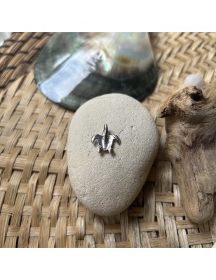 Pink enamel sea turtle silver pendant market price