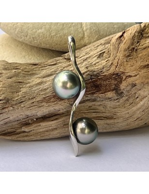 tahitian jewel - tahitian pearl - tahitian pendant for woman - tahitian jewerly