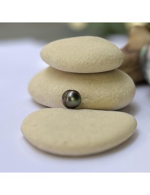 loose pearl from Tahiti circle shape 9mm - perla Tahiti