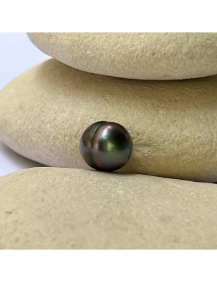 loose pearl from Tahiti circle shape 9mm - perla Tahiti