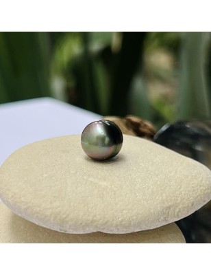 loose pearl from Tahiti circle shape 9mm - perla Tahiti