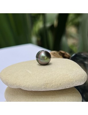 loose pearl from Tahiti circle shape 9mm - perla Tahiti