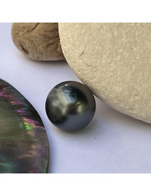 achat perle noire non montée avec certificat polynésie française prix