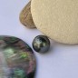 AA – Tahitianische schwarze Perle – Rund – 10,57