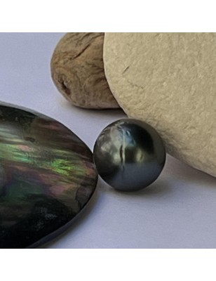 achat perle noire non montée avec certificat polynésie française prix