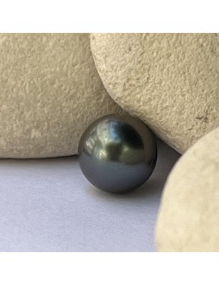 AA级 - 大溪地黑珍珠 - 圆形 - 10.57