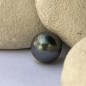 AA – Tahitianische schwarze Perle – Rund – 10,57