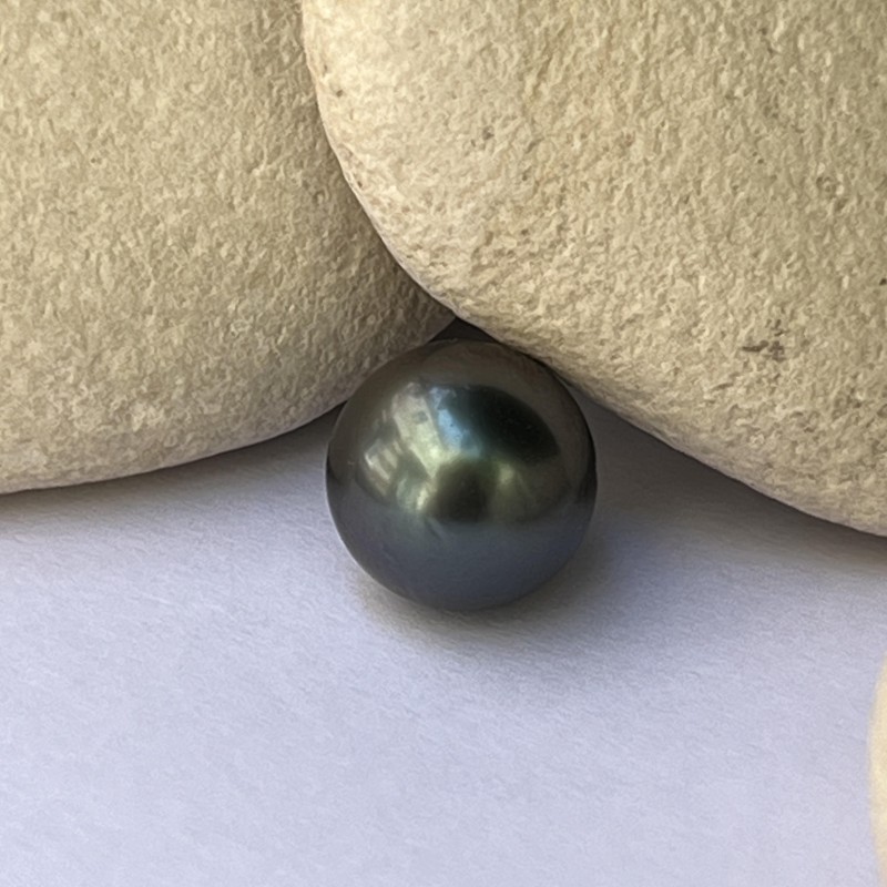 AA - Perle Noire de Tahiti - Ronde - 10.57