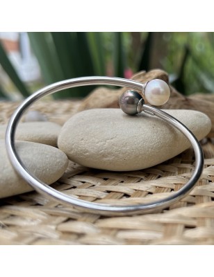 tahitian pearl bracelet in freshwater pearls - perla - tahitian jewerly - tahitian jewerly stores