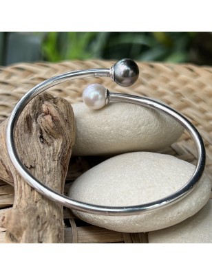 Pulsera con perla de Tahití