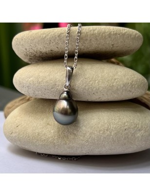 silver women pendant tahitian cultured pearl price