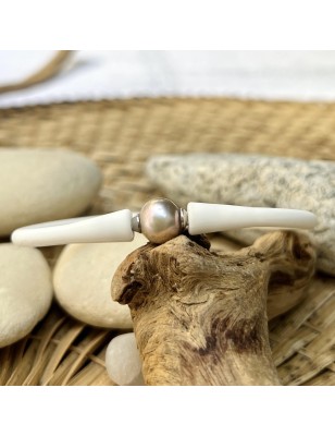 perle d'eau douce bracelet blanc olympique en silicone prix perles tahitiennes
