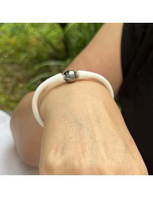 price men white bracelet tahitian cultured pearl meaning