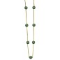 Herenui - Seven Tahitian Pearls - 18K gold Necklace