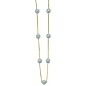 Herenui - Seven Tahitian Pearls - 18K gold Necklace