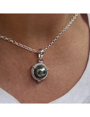 prix pendentif or perle de culture de Tahiti bleue signification - quel bijou offrir à la saint valentin ?