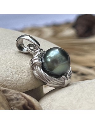 prix pendentif or perle de culture de Tahiti bleue signification - quel bijou offrir à la saint valentin ?