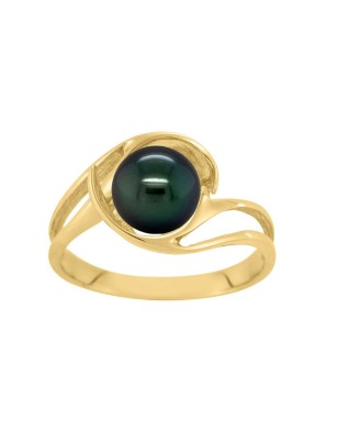 solitaire gold ring tahitian pearl price - perla Tahiti - tahitian jewerly - tahitian jewerly stores
