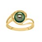 Tourbillon - Tahitian Pearl - 18K Gold Ring