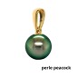 Hani - Tahitian Pearl Yellow 18K Gold Pendant