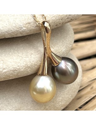prix perle d'Australie en pendentif or perle de culture de Tahiti signification - quel bijou offrir pour la saint valentin ?