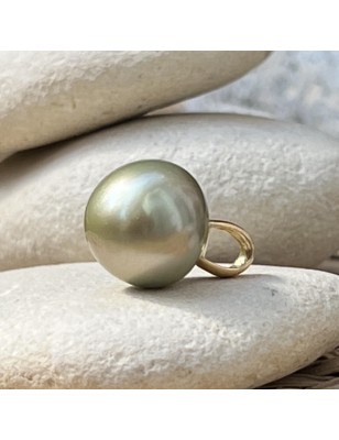 prix pendentif or perle de culture de Tahiti vert lagon Bora-Bora