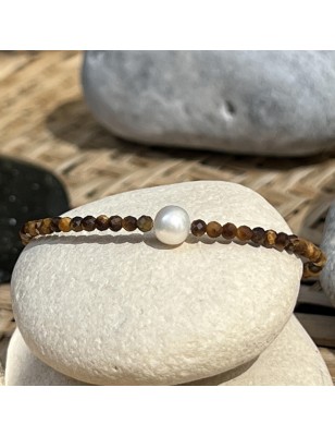 Bracciale con perla di Tahiti