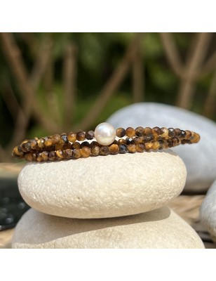 タヒチ真珠のブレスレット