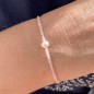 Freshwater Pearl and Pink Quartz Bracelet