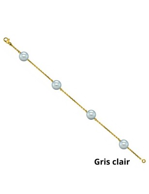 Pulsera con perla de Tahití