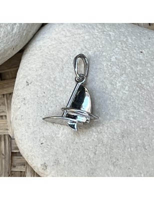 sailboat pendant in rhodium-plated sterling silver price - sailing boat pendant