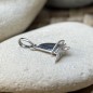 Sailboat Pendant - Rhodium Sterling Silver